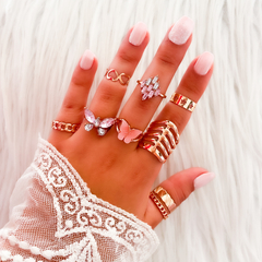 SET ANILLOS ELLIE - tienda online