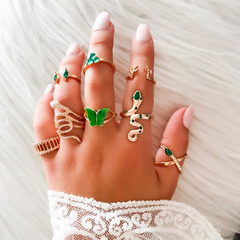 SET ANILLOS IRIS
