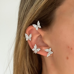 ARO TREPADOR MARIPOSAS - PLATEADO - tienda online