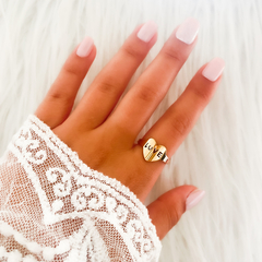 ANILLO CORAZÓN LISO CON PALABRA ¨LOVE¨ - AD en internet
