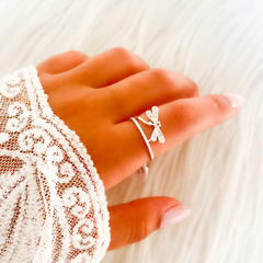 ANILLO LIBÉLULA COLGANTE DE MICROPAVE - AB - comprar online