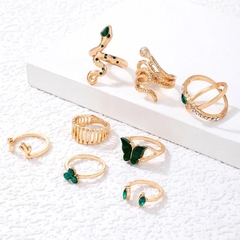 SET ANILLOS IRIS - Anthea Accesorios
