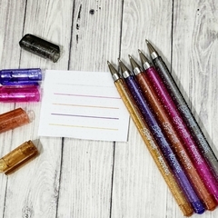 LAPICERAS CON GLITTER X5 en internet